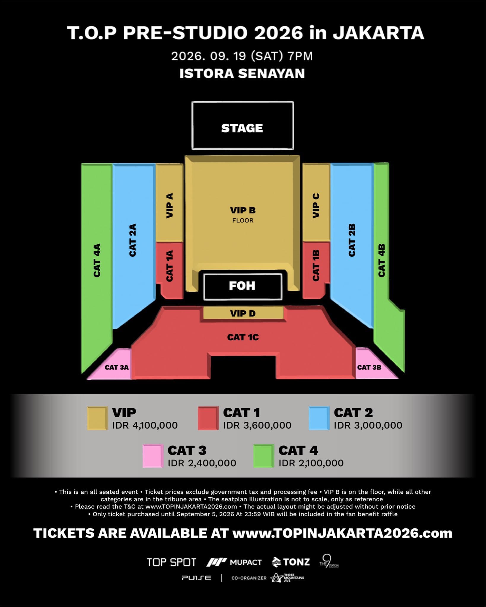 T.O.P PRE-STUDIO 2026 in JAKARTA 1